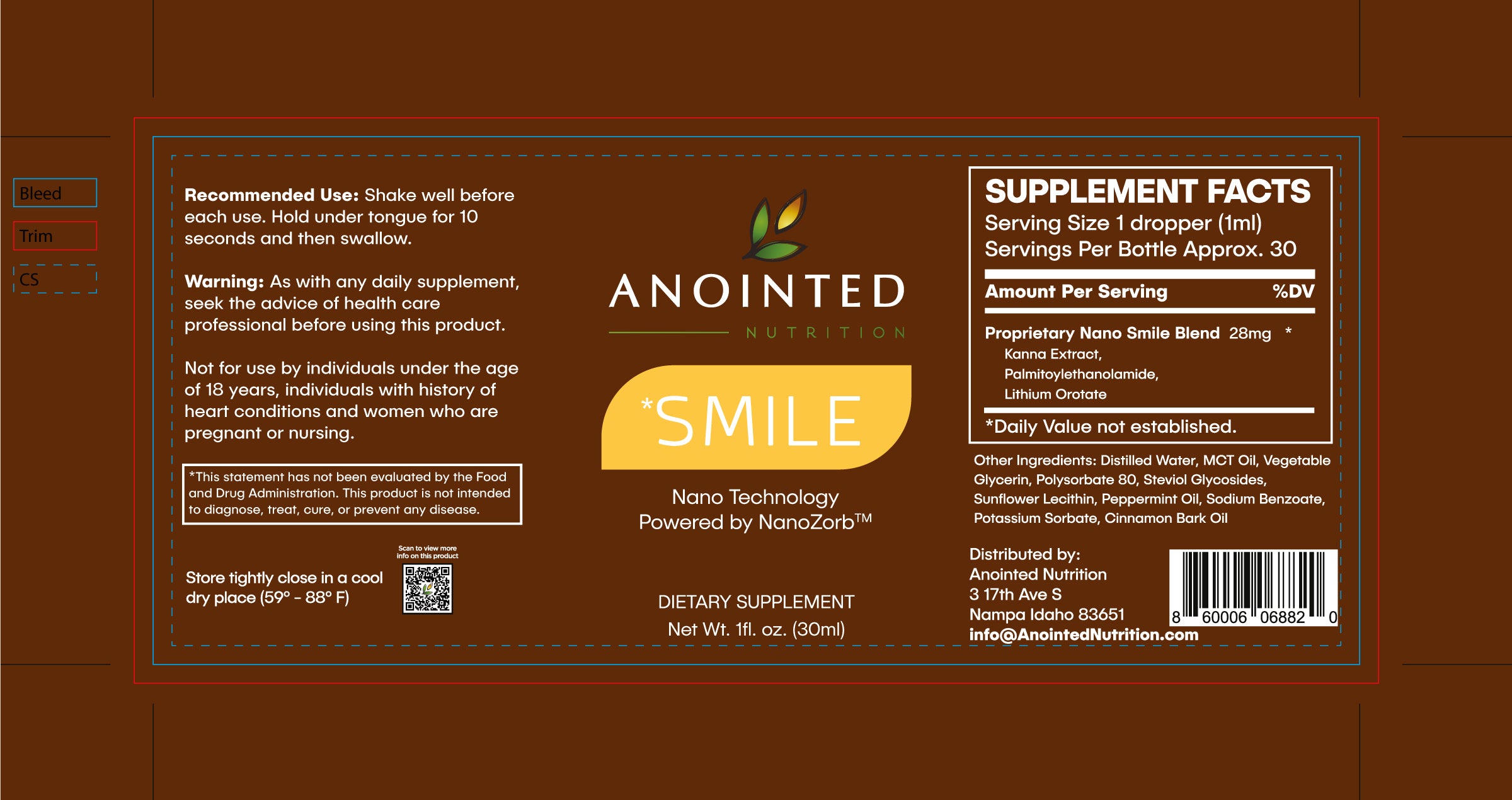 Anointed Nutrition Smile